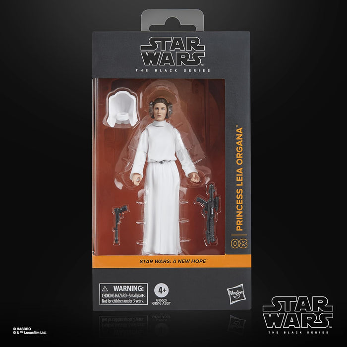 Star Wars The Black Series Princess Leia Organa, A New Hope Collectible 6 Inch Action Figure