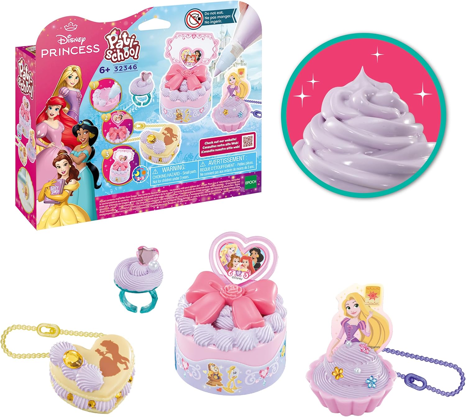 EPOCH Pati-School 32346 Disney Princess Creations Kit