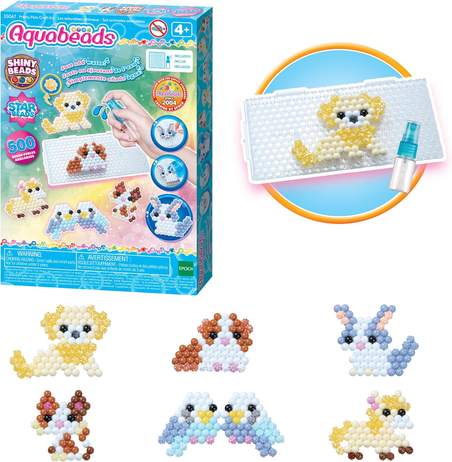 Aquabeads Pretty Pets Craft Kit Toys