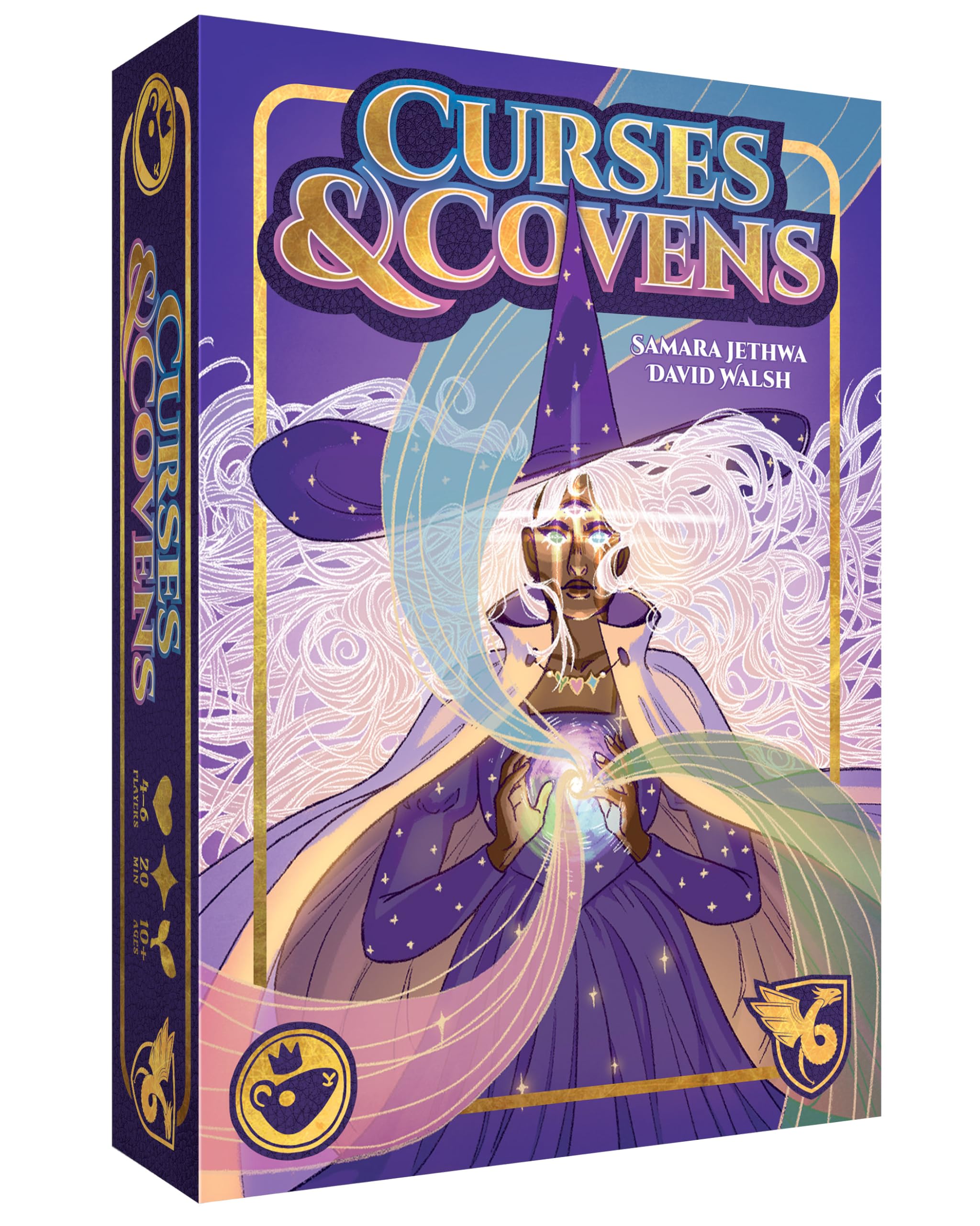 Good Games Publishing, Curses & Covens - Witch Hunting All-Vs-One Matching Game - for 4-6 Players and Ages 10+