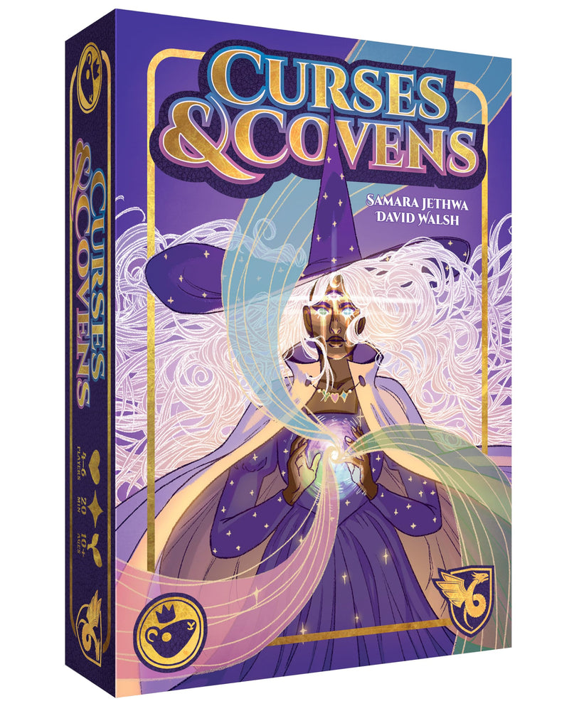 Good Games Publishing, Curses & Covens - Witch Hunting All-Vs-One Matching Game - for 4-6 Players and Ages 10+