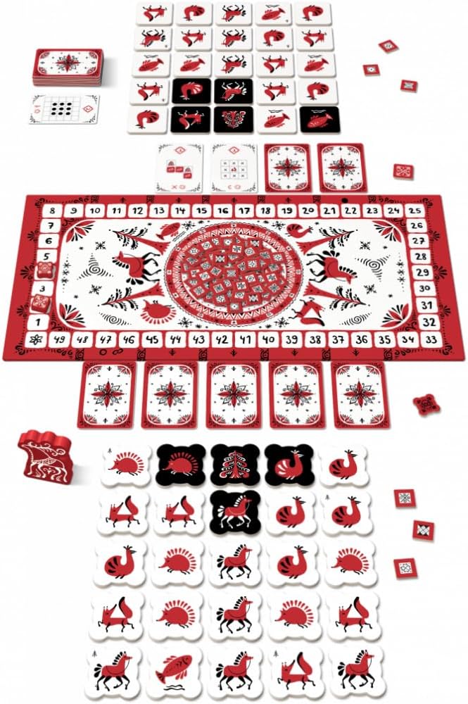 Arcane Wonders Mezen - Strategy Board Game - for 1 to 5 Players and Ages 8+