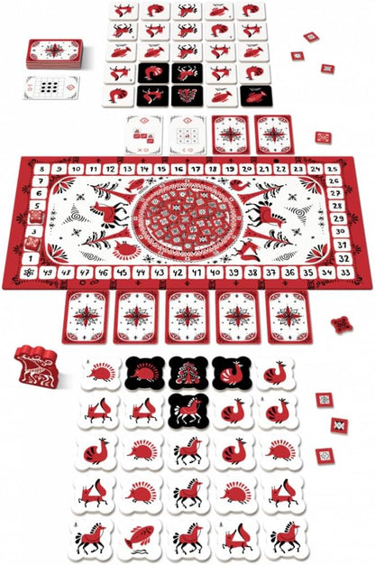 Arcane Wonders Mezen - Strategy Board Game - for 1 to 5 Players and Ages 8+