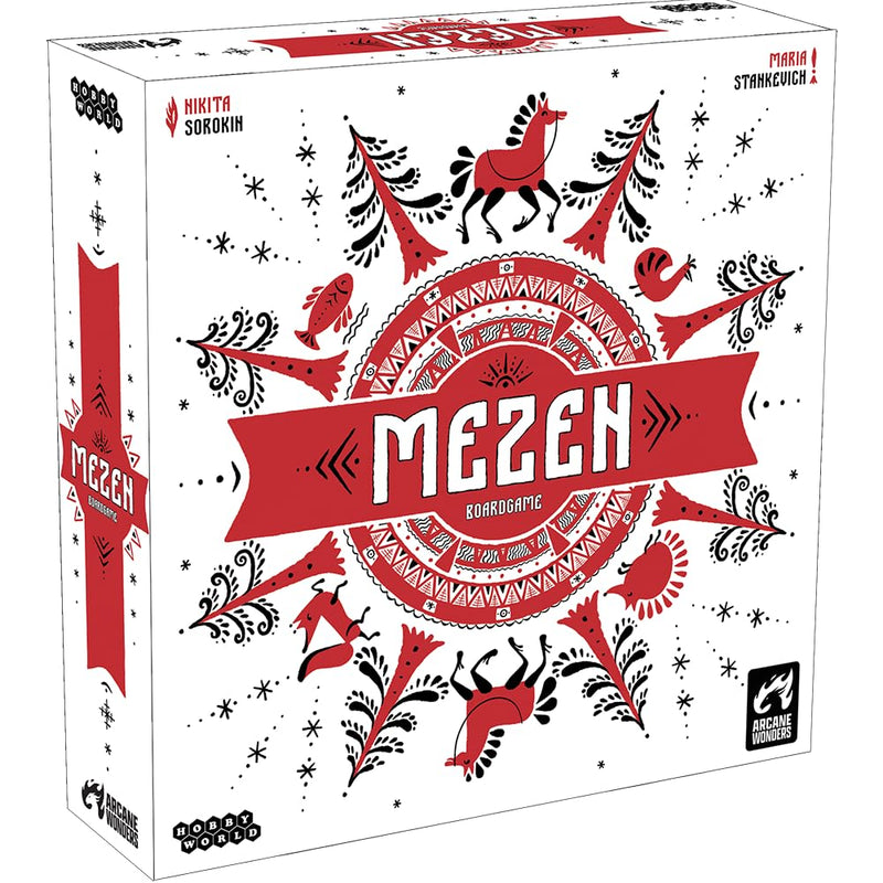 Arcane Wonders Mezen - Strategy Board Game - for 1 to 5 Players and Ages 8+