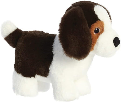 Aurora, 35047, Eco Nation Beagle Dog, 8In, Soft Toy, Black & White