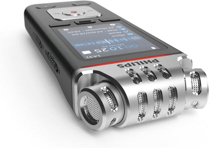 Philips DVT6115 Registratore audio VoiceTracer con riconoscimento vocale basato su cloud di Sembly