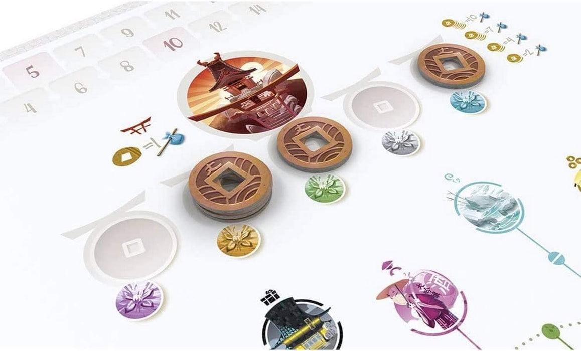 Tokaido Asmodee Brettspiel