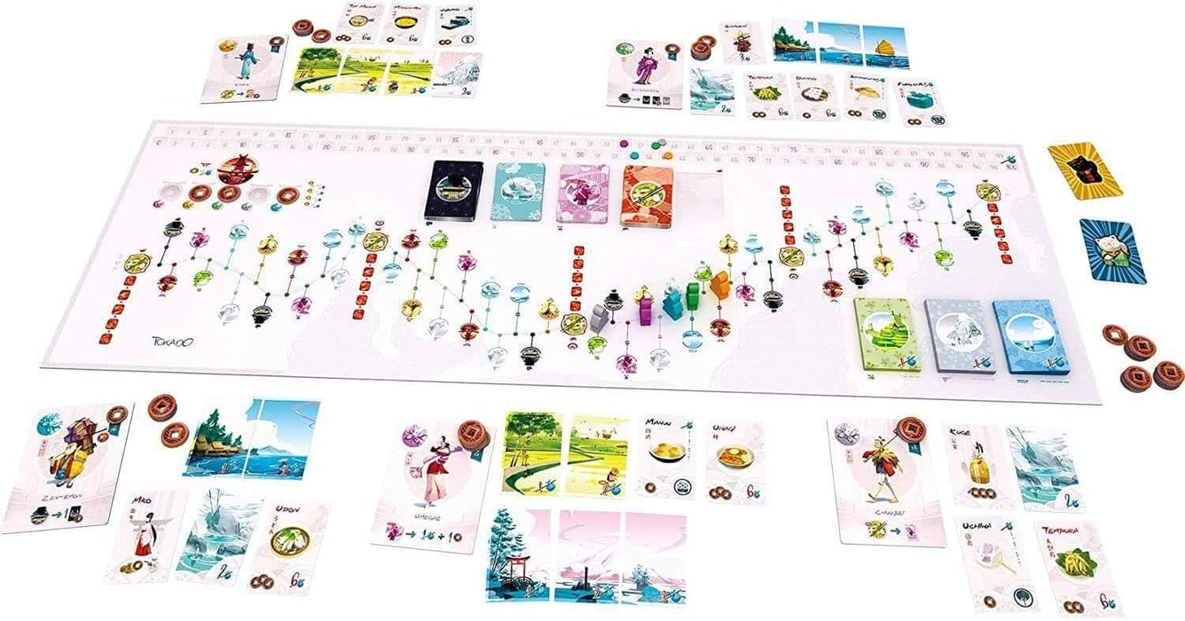 Tokaido Asmodee Brettspiel