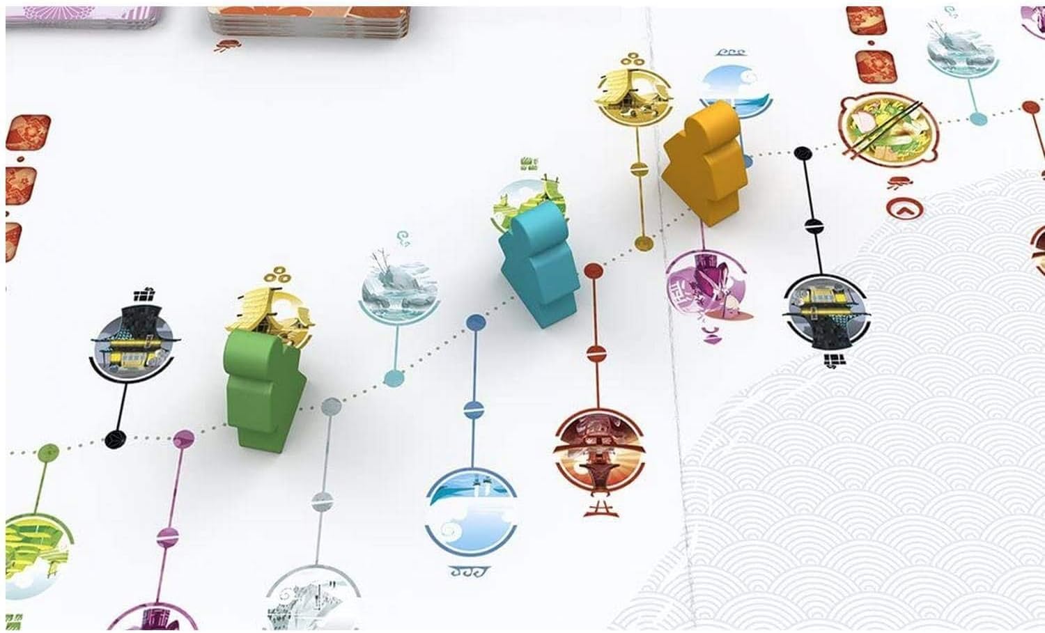 Tokaido Asmodee Brettspiel