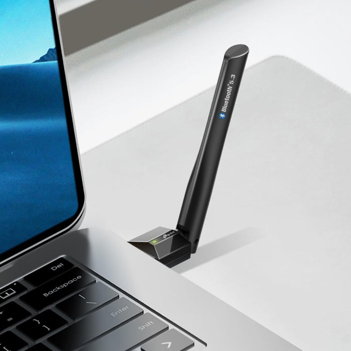TP-Link Long Range USB Bluetooth Adapter PC, Bluetooth 5.3 USB Adapter, Adjustable, Multi-Directional Antenna, Versatile Wireless Connectivity, Works with Windows 11/10/8.1/7 (UB500 Plus)