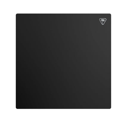 Turtle Beach Sense Core vierkante pc-gamingmuismat, antislip rubberen achterkant, gebalanceerd micro-geweven stoffen oppervlak, glad, duurzaam, medium - zwart