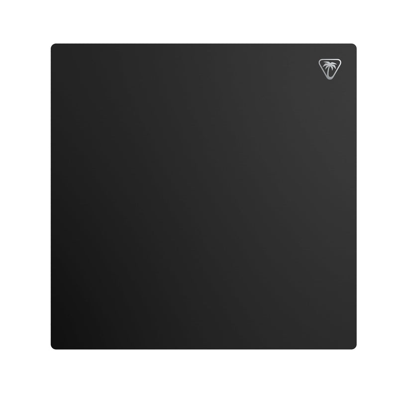 Turtle Beach Sense Core vierkante pc-gamingmuismat, antislip rubberen achterkant, gebalanceerd micro-geweven stoffen oppervlak, glad, duurzaam, medium - zwart