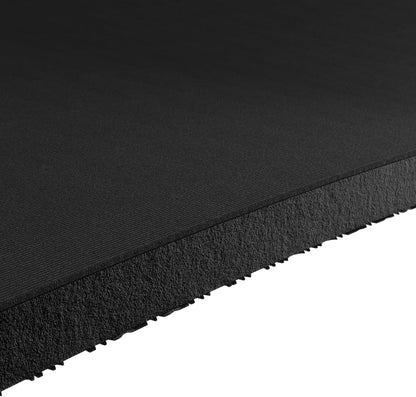 Turtle Beach Sense Core vierkante pc-gamingmuismat, antislip rubberen achterkant, gebalanceerd micro-geweven stoffen oppervlak, glad, duurzaam, medium - zwart
