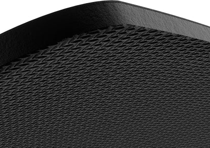 Turtle Beach Sense Core vierkante pc-gamingmuismat, antislip rubberen achterkant, gebalanceerd micro-geweven stoffen oppervlak, glad, duurzaam, medium - zwart