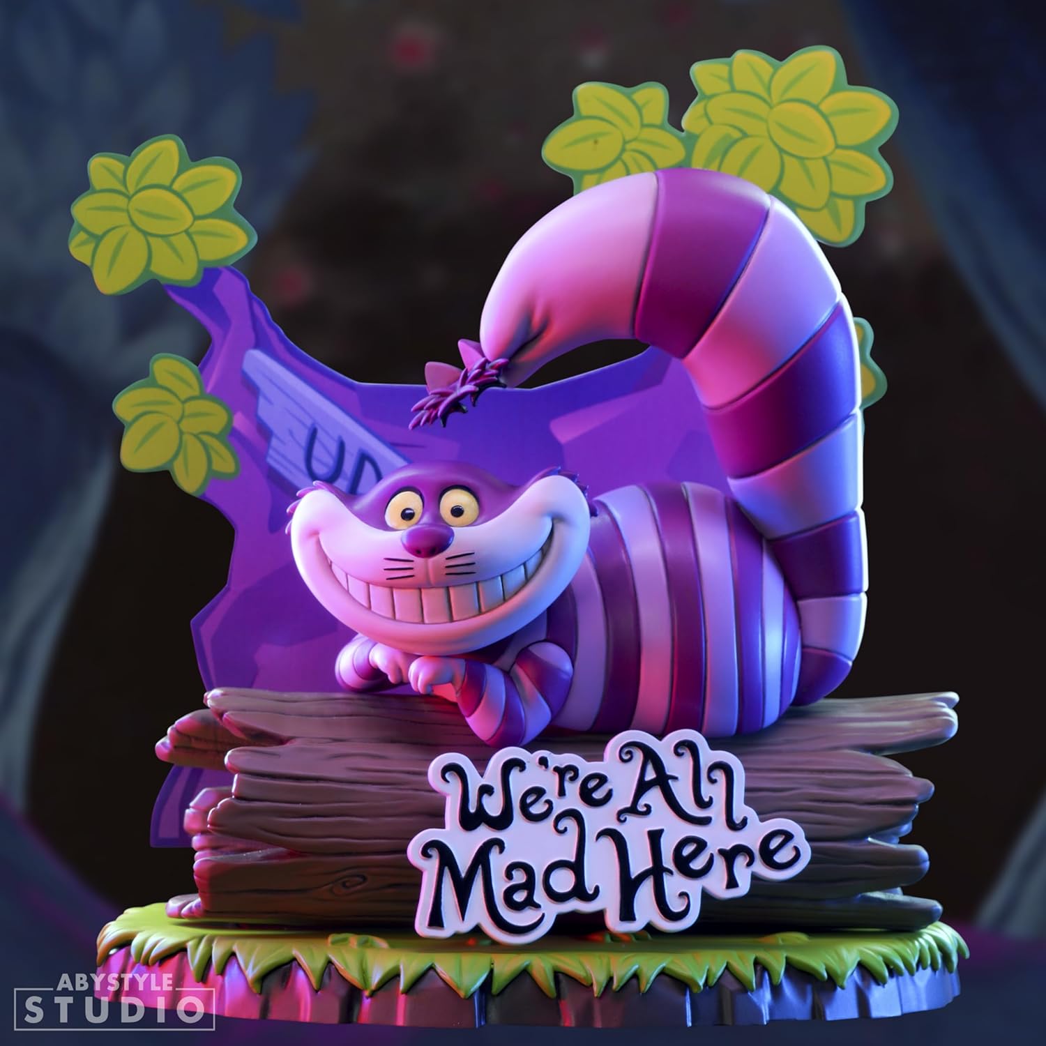 Disney - Figurine Cheshire Cat X2
