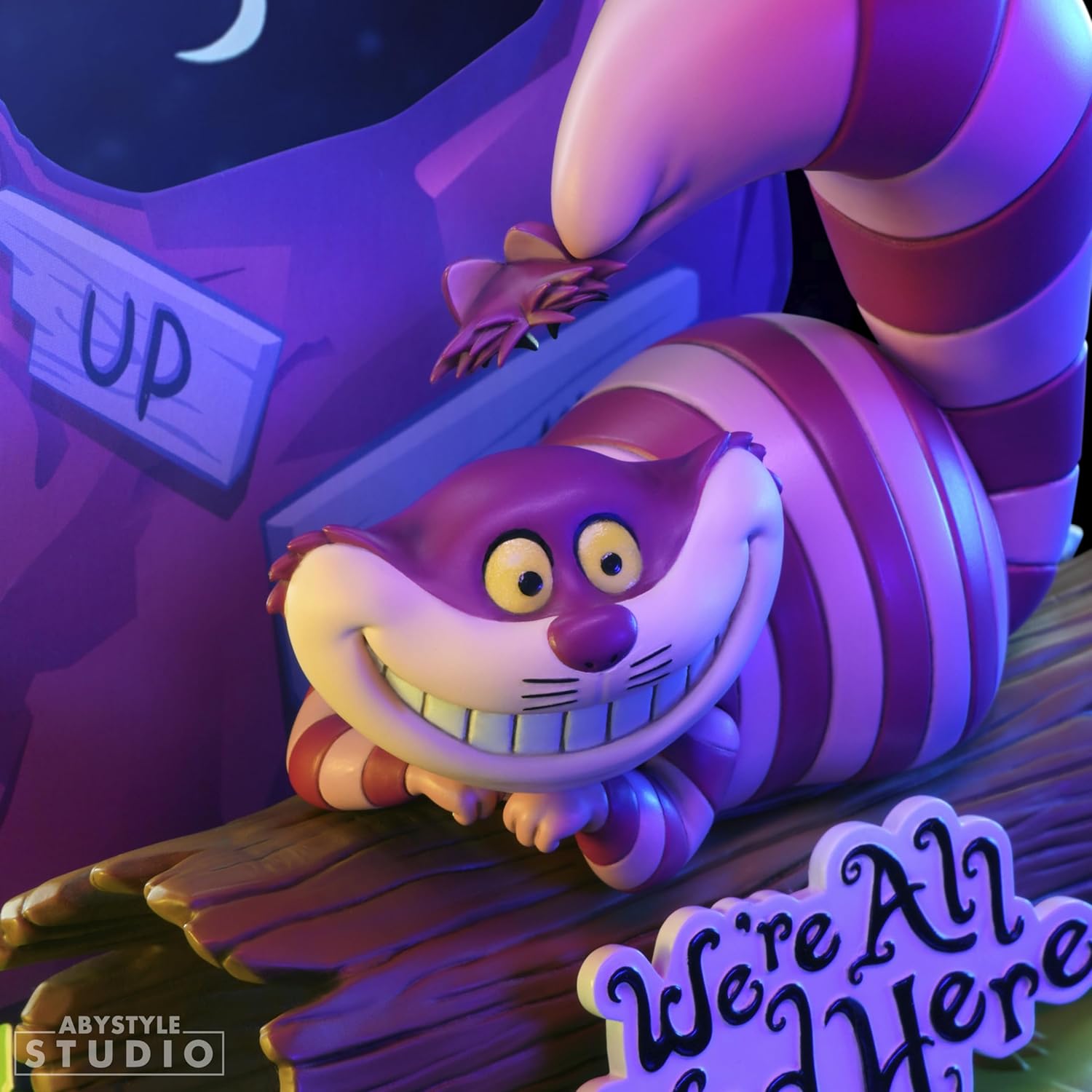 Disney - Figurine Cheshire Cat X2