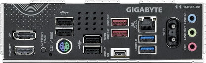 GIGABYTE B850 GAMING WIFI6 Motherboard - AMD Ryzen 9000 Series CPUs, 6+2+2 Phasen Digital VRM, up to 8200MHz DDR5 (OC), 1xPCIe 5.0 + 2xPCIe 4.0 M.2, GbE LAN, WIFI 6, USB 3.2 Gen 2