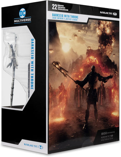 McFarlane DC Multiverse Darkseid with Throne (Justice League) Gold Label Mega Figure Toys