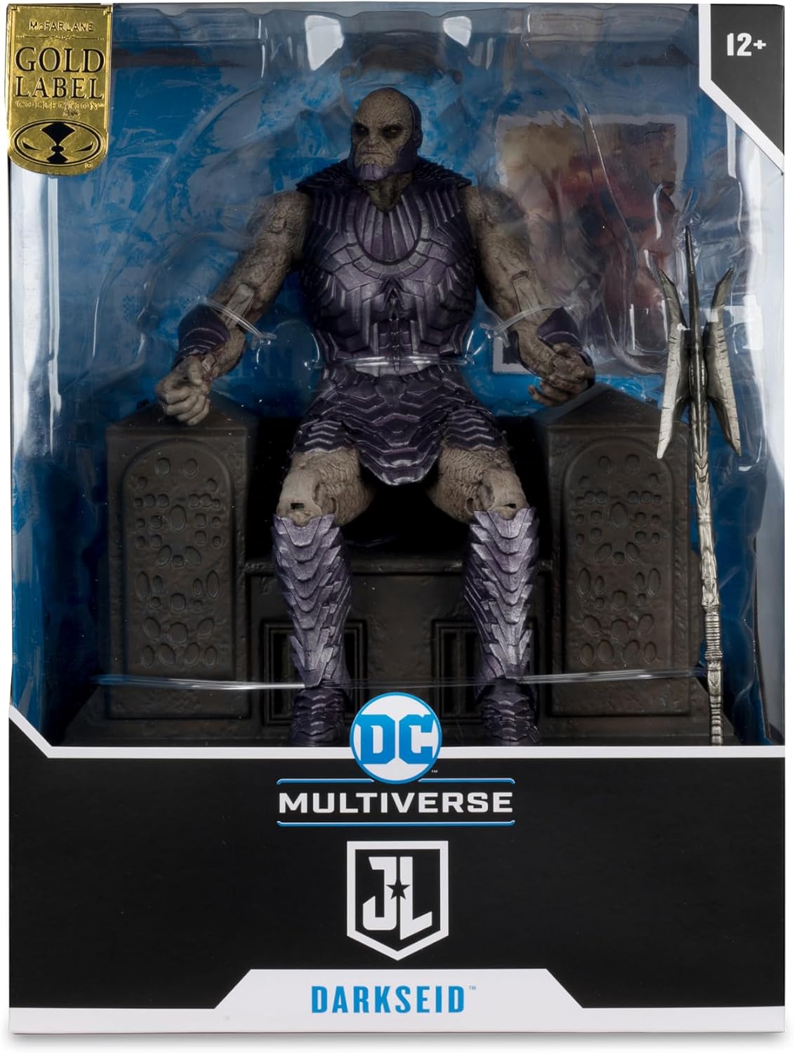 McFarlane DC Multiverse Darkseid with Throne (Justice League) Gold Label Mega Figure Toys