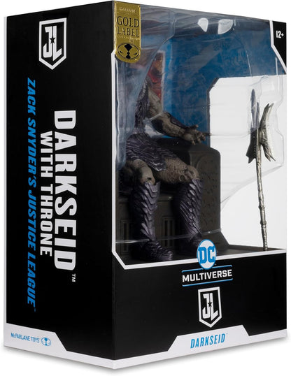 McFarlane DC Multiverse Darkseid with Throne (Justice League) Gold Label Mega Figure Toys
