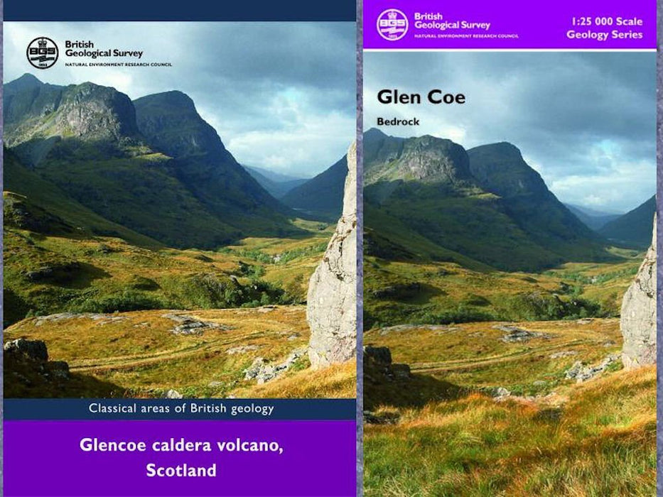 Glencoe caldera Volcano: guide and map pack