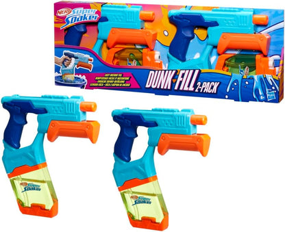 Nerf Super Soaker Dunk-Fill Water Blaster 2-Pack