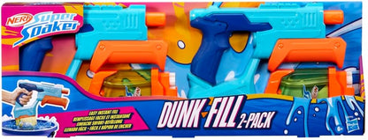 Nerf Super Soaker Dunk-Fill Water Blaster 2-Pack