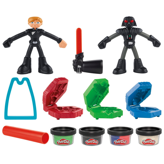 Play-Doh Star Wars Galaktische Knet-Abenteuer Action-Figurenset (10 cm
