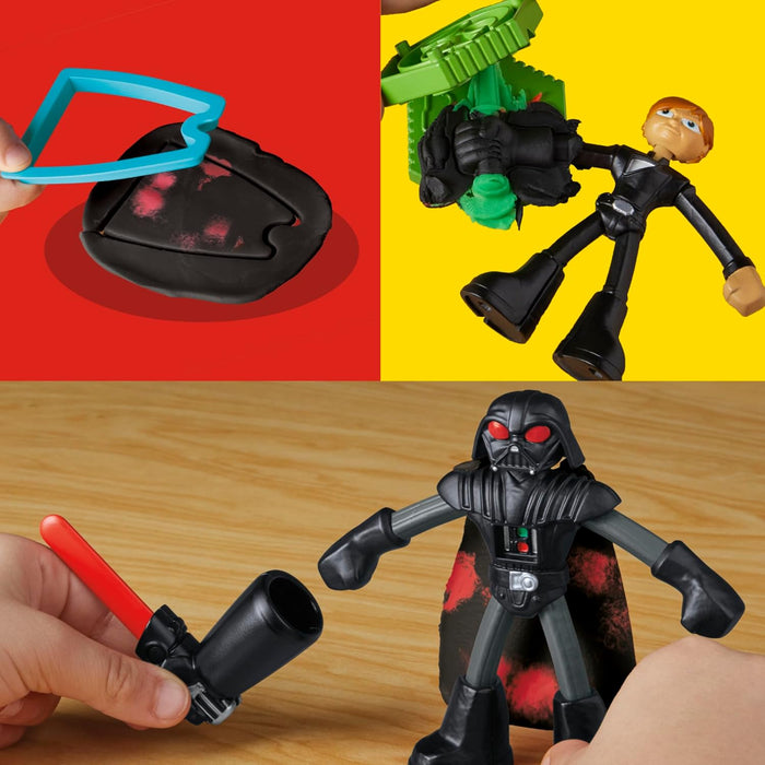 Play-Doh Star Wars Galaktische Knet-Abenteuer Action-Figurenset (10 cm