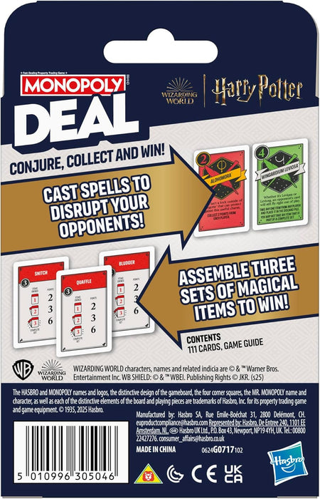 Monopoly Hasbro Gaming Deal: Harry Potter Card Game - English version