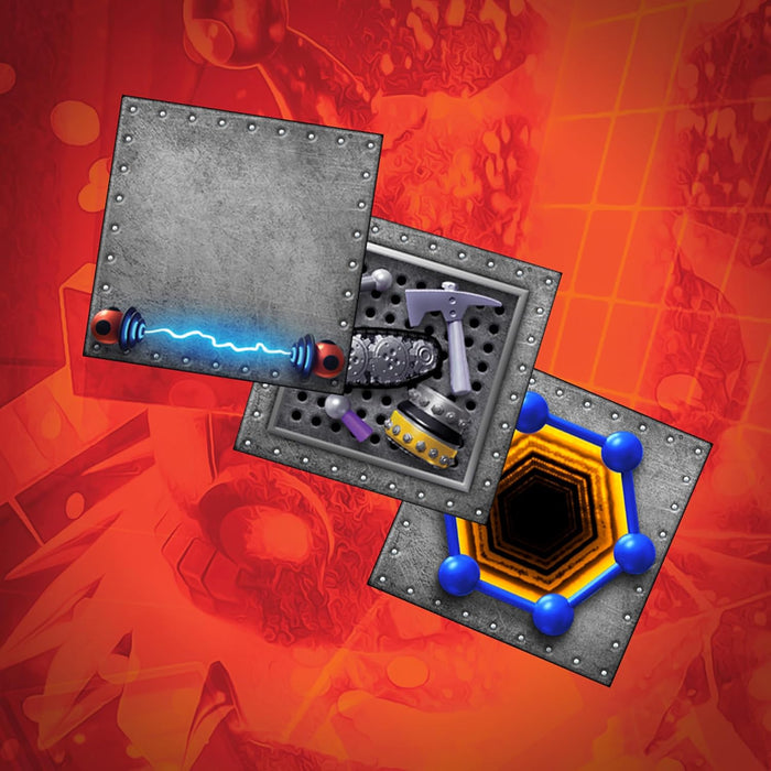 Renegade Game Studios: Robo Rally: Turn & Burn Expansion - Racing Board Game, New Elements & Radiation Cards, Ages 12+, 2-6 Players, 45-90 mins