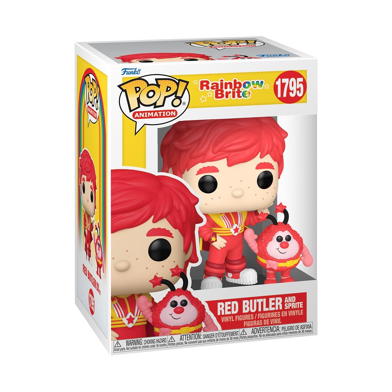Funko POP! & Buddy: Rainbow Brite - Red Butler & Romeo - Collectable Vinyl Figure - Gift Idea - Official Merchandise - Toys for Kids & Adults - TV Fans - Model Figure for Collectors and Display