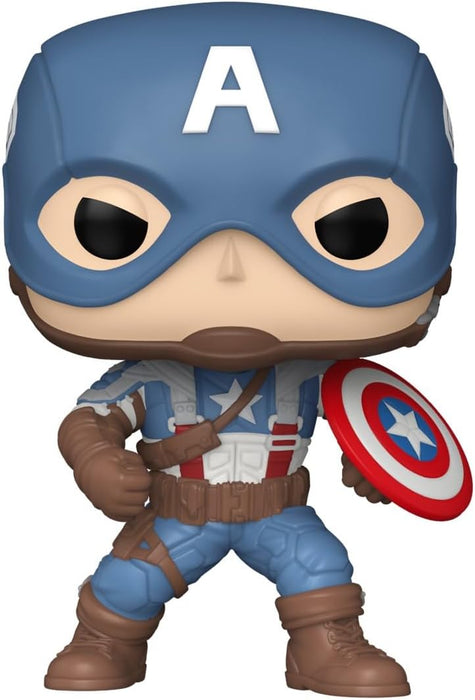 Funko POP! Marvel: MCU Archives – Cafa Ca - Captain America - Collectable Vinyl Figure - Gift Idea - Official Merchandise - Toys for Kids & Adults - Movies Fans - Model Figure for Collectors