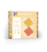 CONNETIX Bord met pastelkleuren, citroen en perzik, 2 stuks