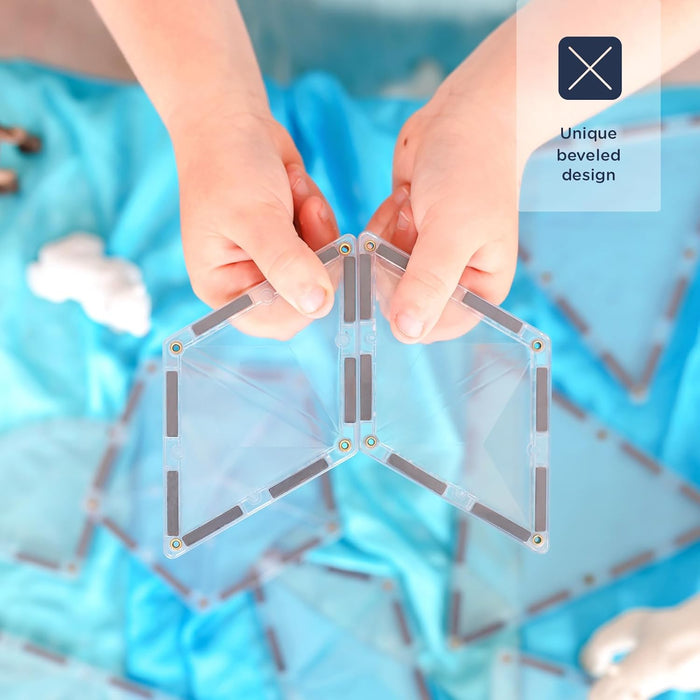 Connetix Clear Shape Expansion Pack, 24 Stuks