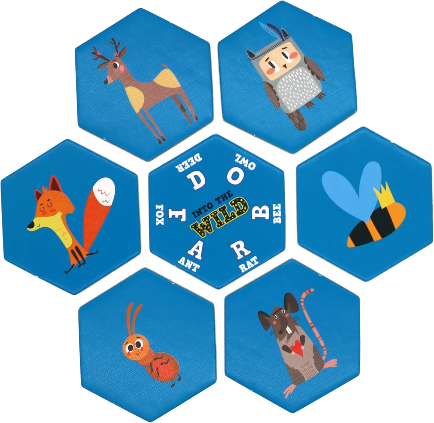 Shuffle Into The Wild Let's Match - Have Fun Creating These 5 Matching Puzzles, For 2-4 Players, Suitable For Ages 3+