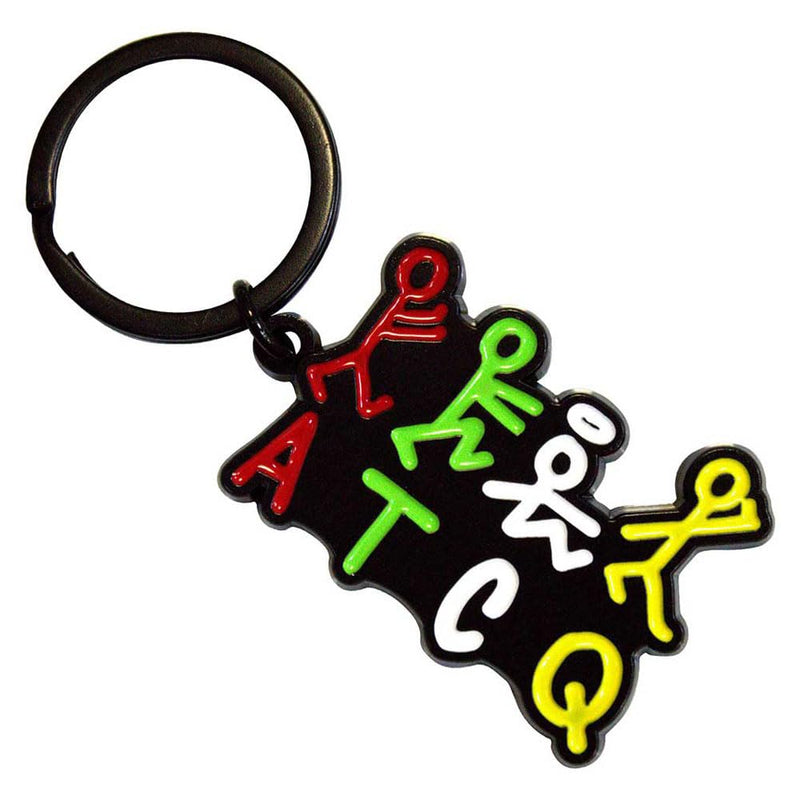 Rock Off officially licensed products A Tribe Called Quest Stick Figures Logo Keyring Keychain One Size