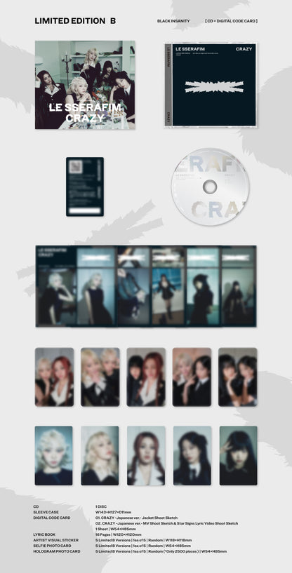 CRAZY (Limited Edition B)