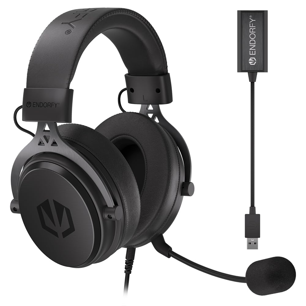 ENDORFY VIRO Plus USB Headset Wired Head-Band Music/Everyday Black