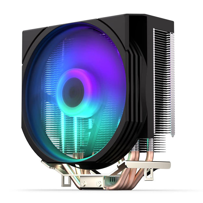 ENDORFY Spartan 5 MAX ARGB, CPU Cooler with Fan 120 mm, Compact Design, Bright ARGB LED Lighting, AM4 Cooler, AM5 CPU Cooler, AM5, AM4, LGA1700, LGA1200, LGA1150, EY3A004