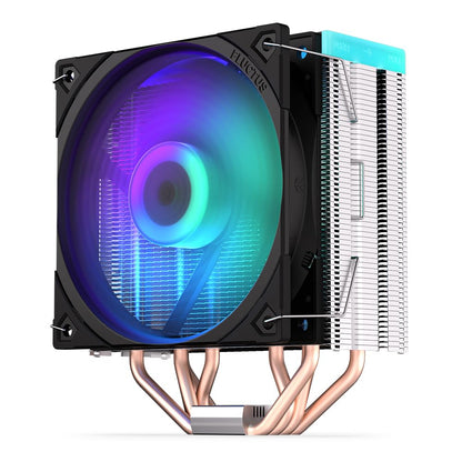 ENDORFY Fera 5 ARGB, CPU Cooler with Fan 120 mm, Fluctus 120 mm ARGB PWM Fan, Includes Thermal Paste, AM4 Cooler, AM5 CPU Cooler, AM4, LGA1700, LGA1200, EY3A007