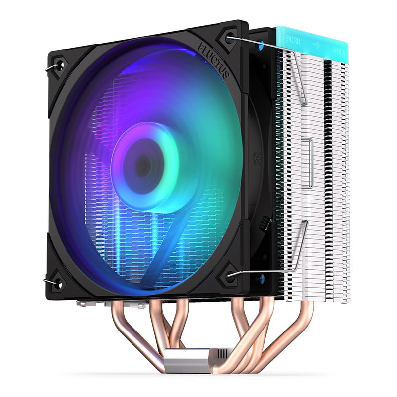 ENDORFY Fera 5 ARGB, CPU Cooler with Fan 120 mm, Fluctus 120 mm ARGB PWM Fan, Includes Thermal Paste, AM4 Cooler, AM5 CPU Cooler, AM4, LGA1700, LGA1200, EY3A007