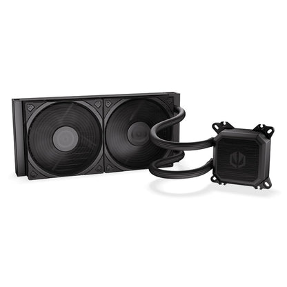 ENDORFY Navis F240, All-in-One Water Cooling, PWM Controlled Pump, 2 x 120 mm Fluctus Fan, Compatible with AM5, AM4, LGA1700, LGA1200, LGA1150, LGA1151, LGA1155, LGA1156 etc., EY3B001
