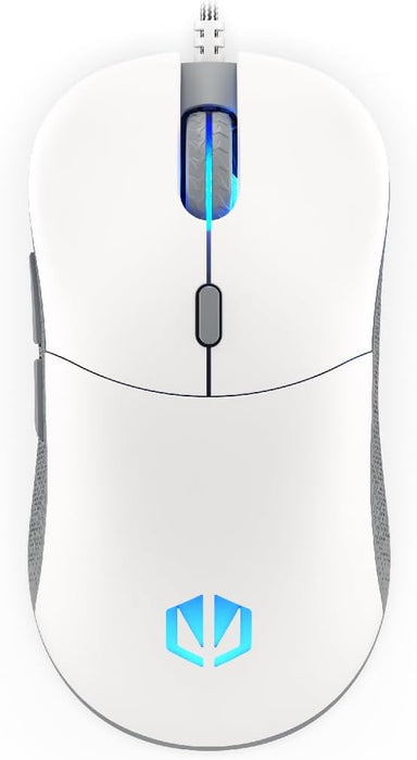 ENDORFY GEM Onyx White, Souris de Jeu légère, capteur PixArt PMW3325, 8000 DPI, Kailh GM 4.0 switches | EY6A012