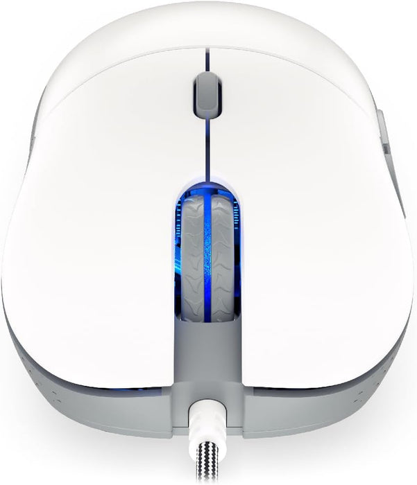 ENDORFY GEM Onyx White, Souris de Jeu légère, capteur PixArt PMW3325, 8000 DPI, Kailh GM 4.0 switches | EY6A012