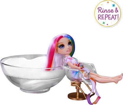 Rainbow High Hair Chalk & Style Doll - Amaya - 28 cm Rainbow Doll, Washable Hair Chalk, Colour, Style, Play, Rinse, & Repeat, For Children Ages 4 to 12+