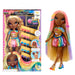 RAINBOW HIGH Hair Chalk & Style Poupée - Meline - Poupée Or & Arc-en-Ciel 28 cm, Craie à Cheveux Lavable, Colorez, Coiffez, Jouez, Rincez et Recommencez, Enfants de 4 à 12 Ans et +