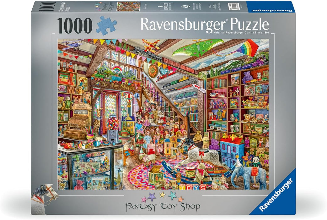Ravensburger The Fantasy Toy Shop 1000 Piece Jigsaw Puzzles for Adults and Kids Age 12 Years Up