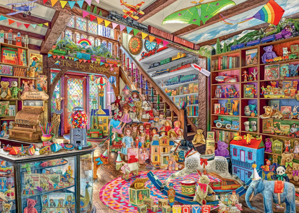 Ravensburger The Fantasy Toy Shop 1000 Piece Jigsaw Puzzles for Adults and Kids Age 12 Years Up