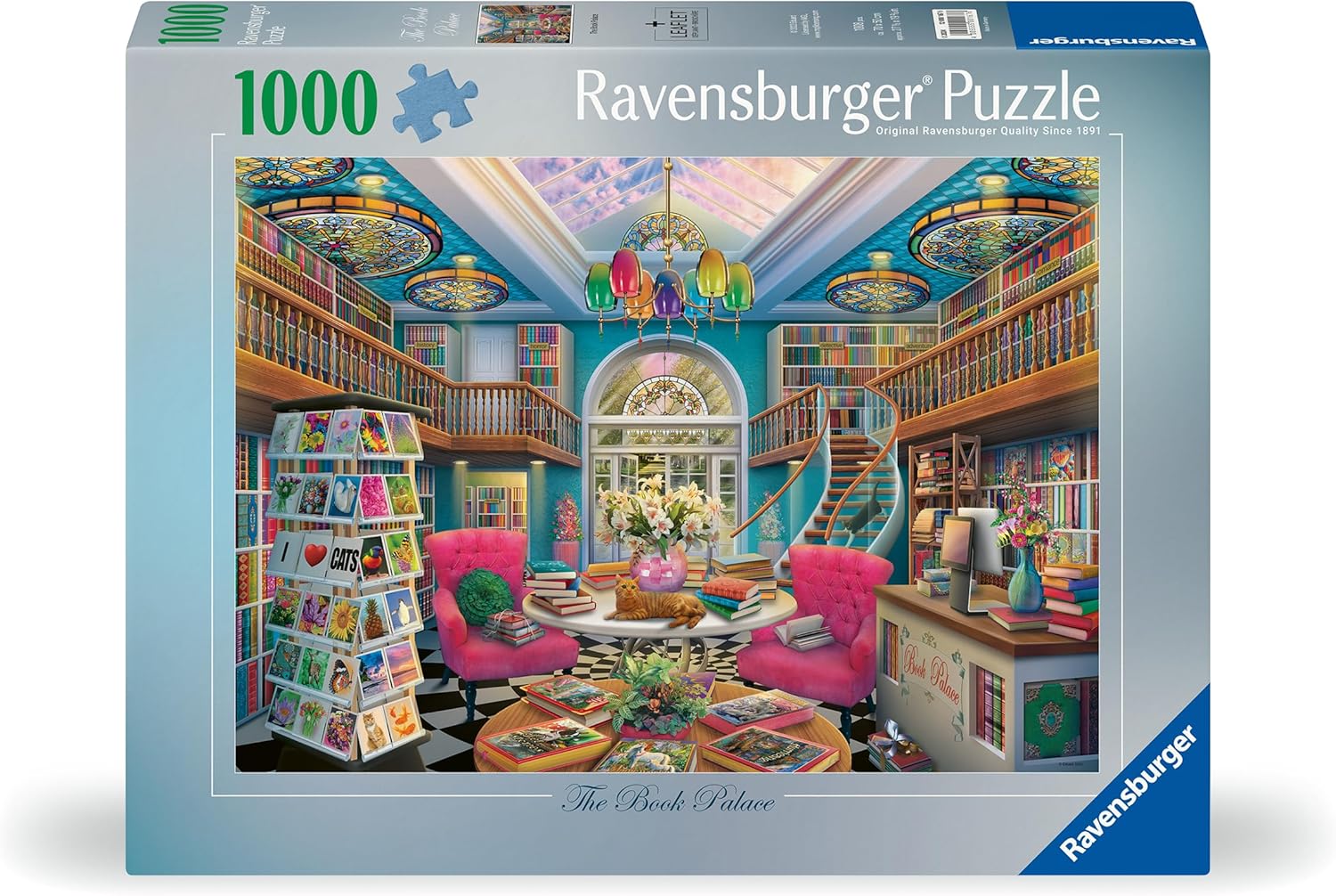 Ravensburger The Book Palace 1000 Piece Jigsaw Puzzles for Adults and Kids Age 12 Years Up